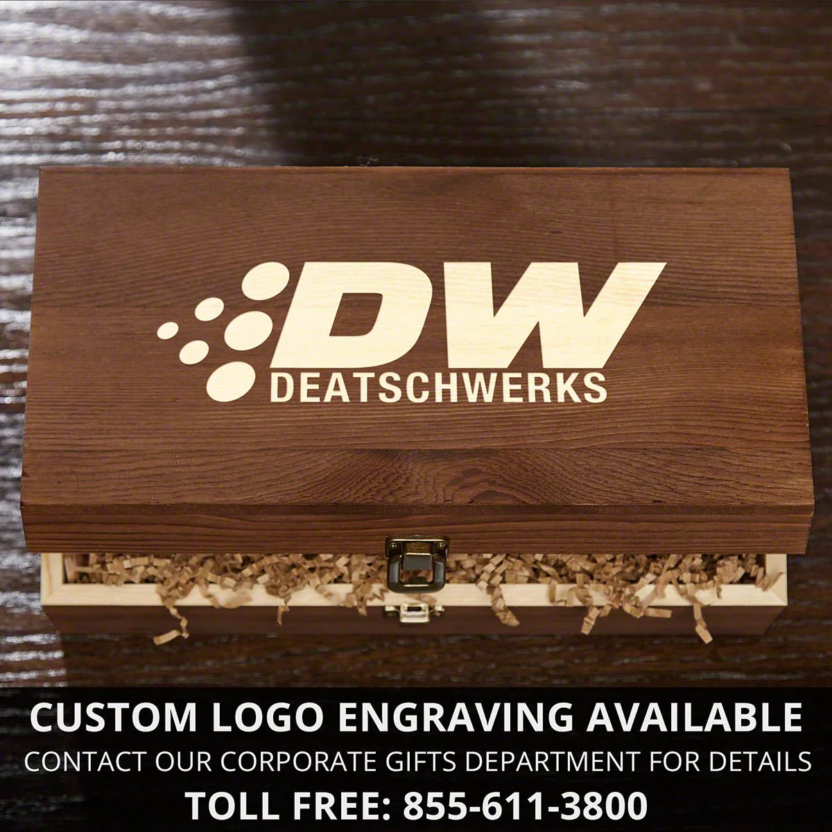 Custom Engraved Wooden Gift Box for Liquor Bottles - Image 9