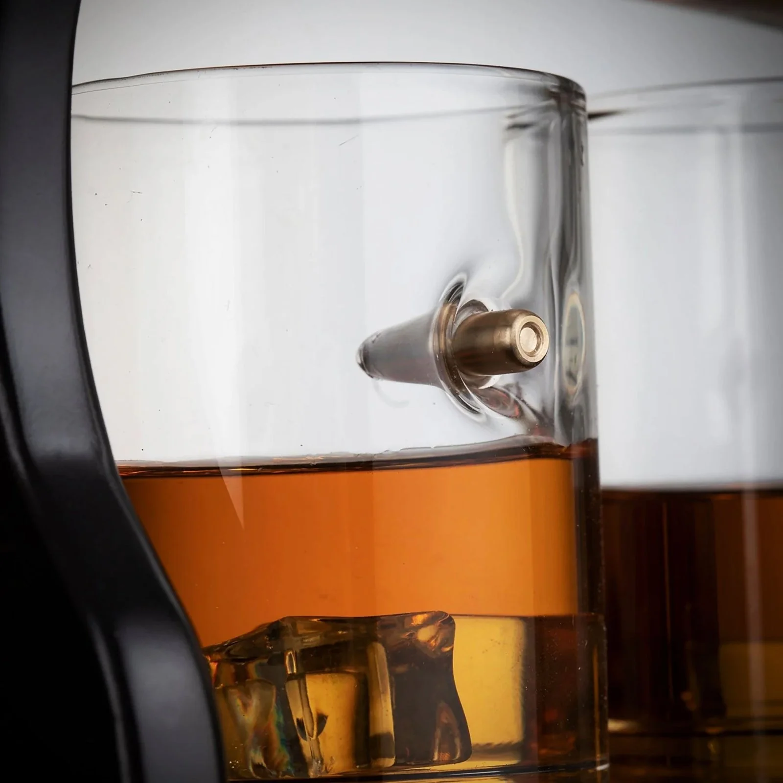 AK-47 Gun Whiskey Decanter Set with 4 Bullet Glasses - Image 3