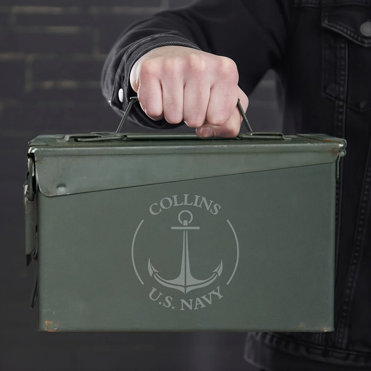 Engraved Ammo Can & Bullet Opener Military Gift Set - Image 5