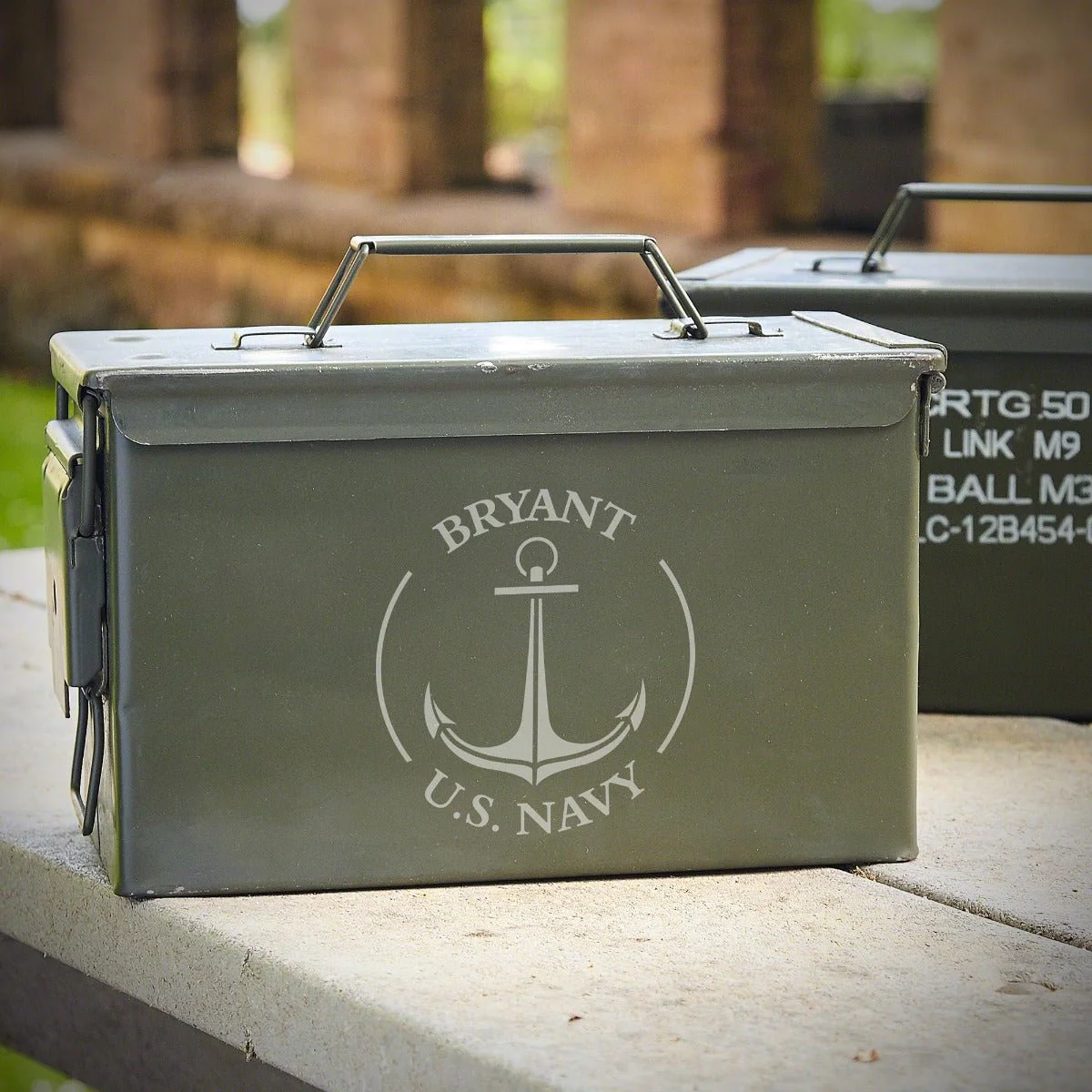 Engraved Ammo Can & Bullet Opener Military Gift Set - Image 8