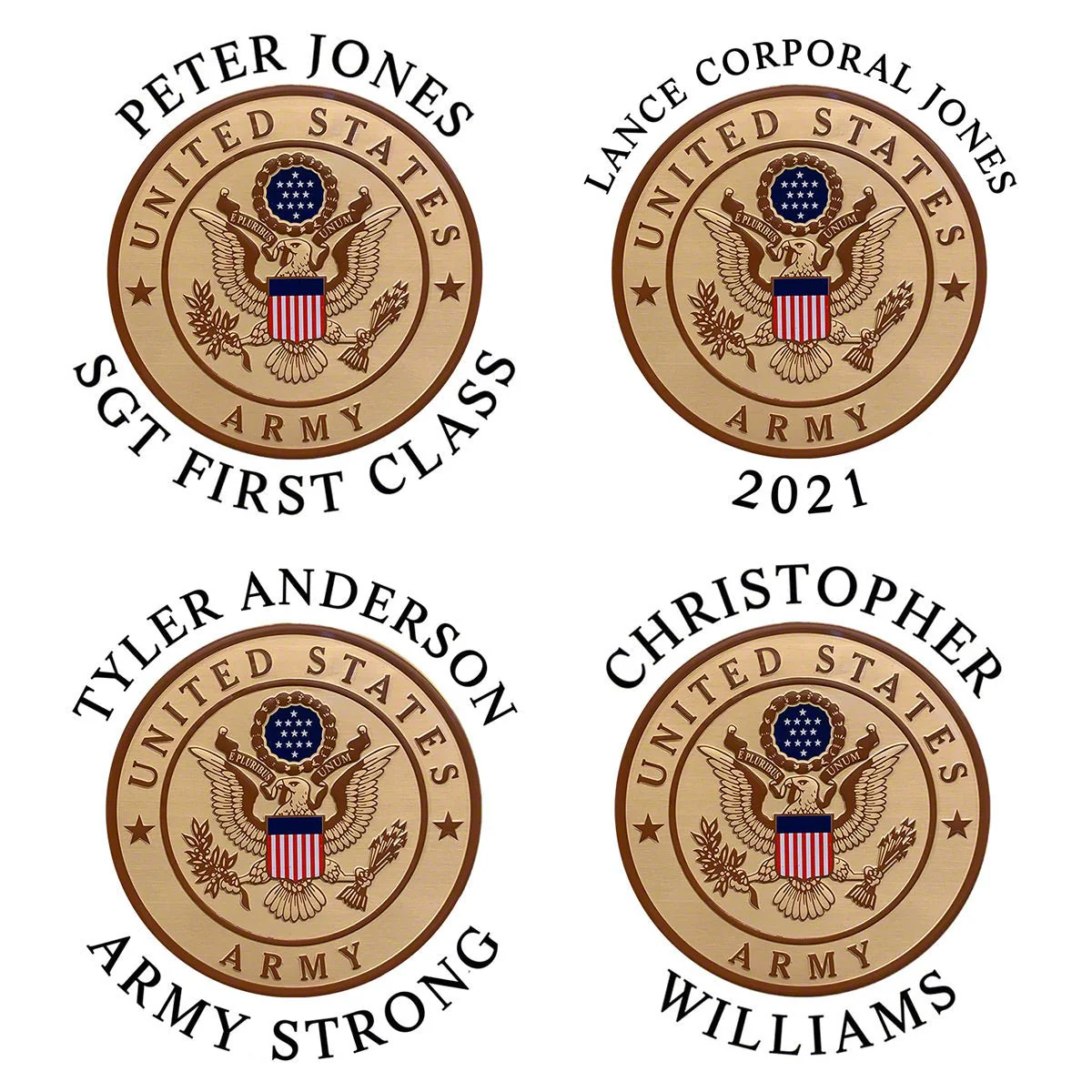 Army Gifts Engraved Argos Decanter Set with Box - Image 9