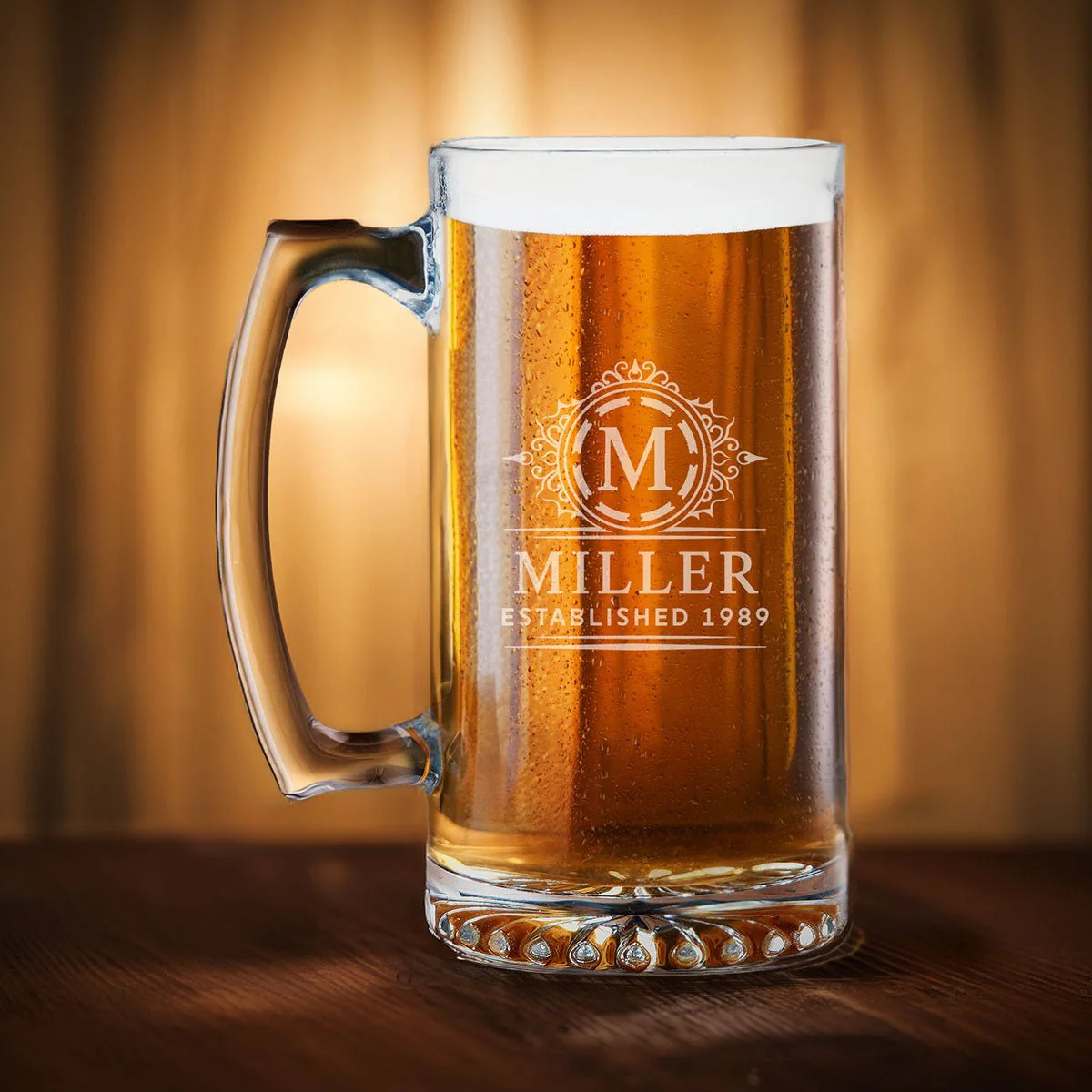 Bosworth Custom Beer Mugs, Set of 4 - Image 4