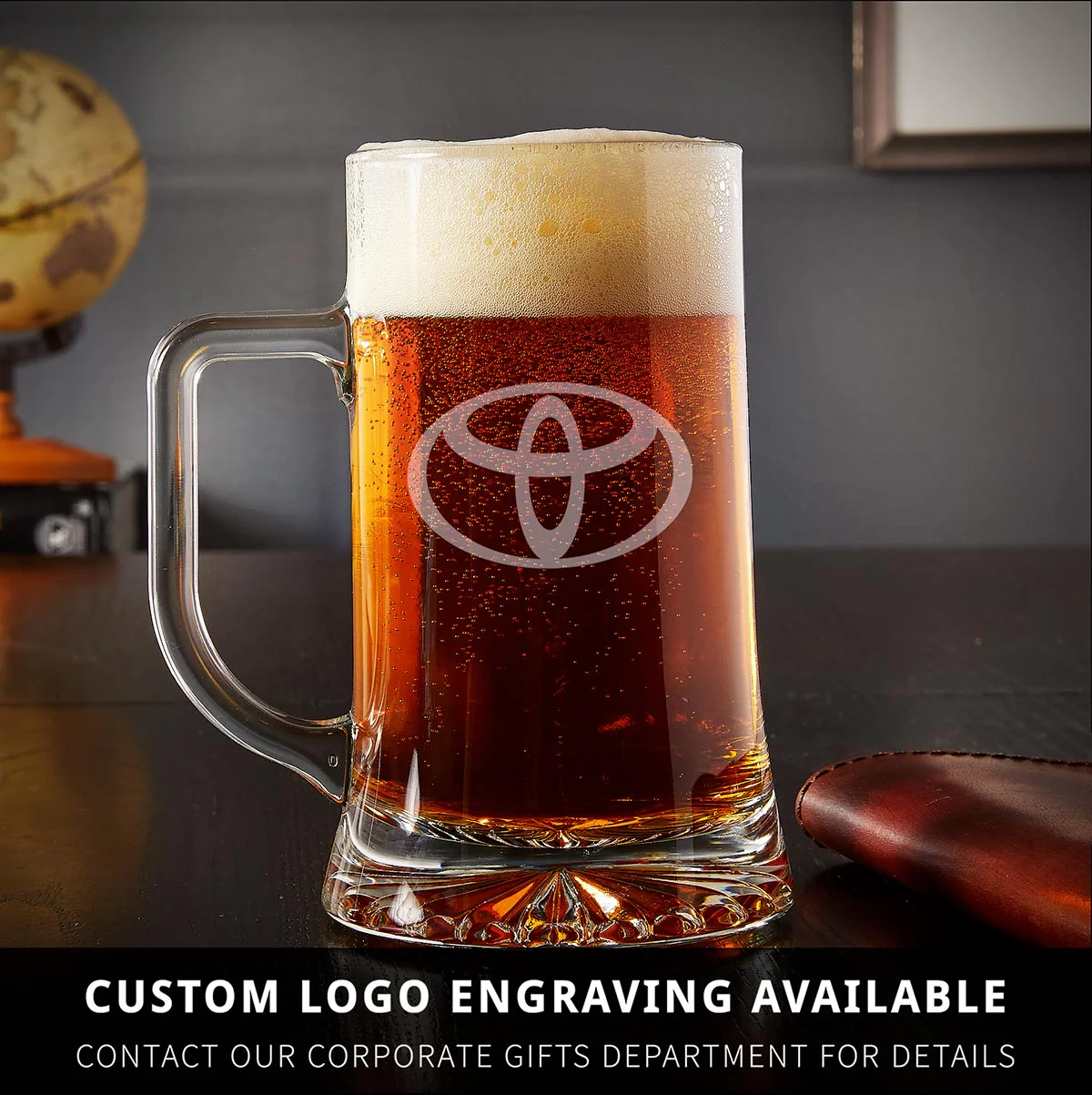 Custom Groomsmen Beer Mug Gift Ideas - Set of 6 Cigar Lighter & Beer Gifts - Image 6