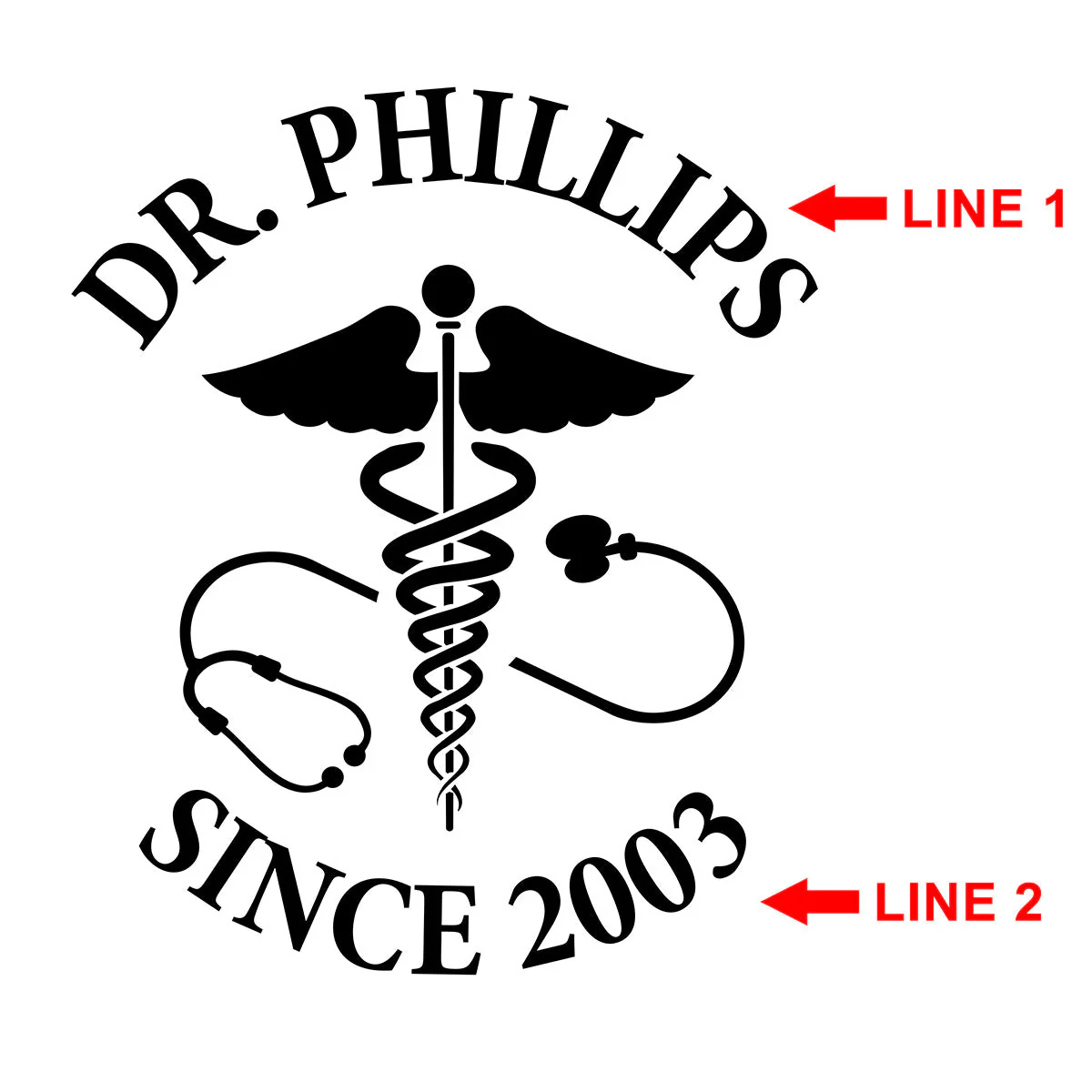 Caduceus Engraved Set of Whiskey Gifts for Doctors - Med School Graduation Decanter and Glasses - Image 8