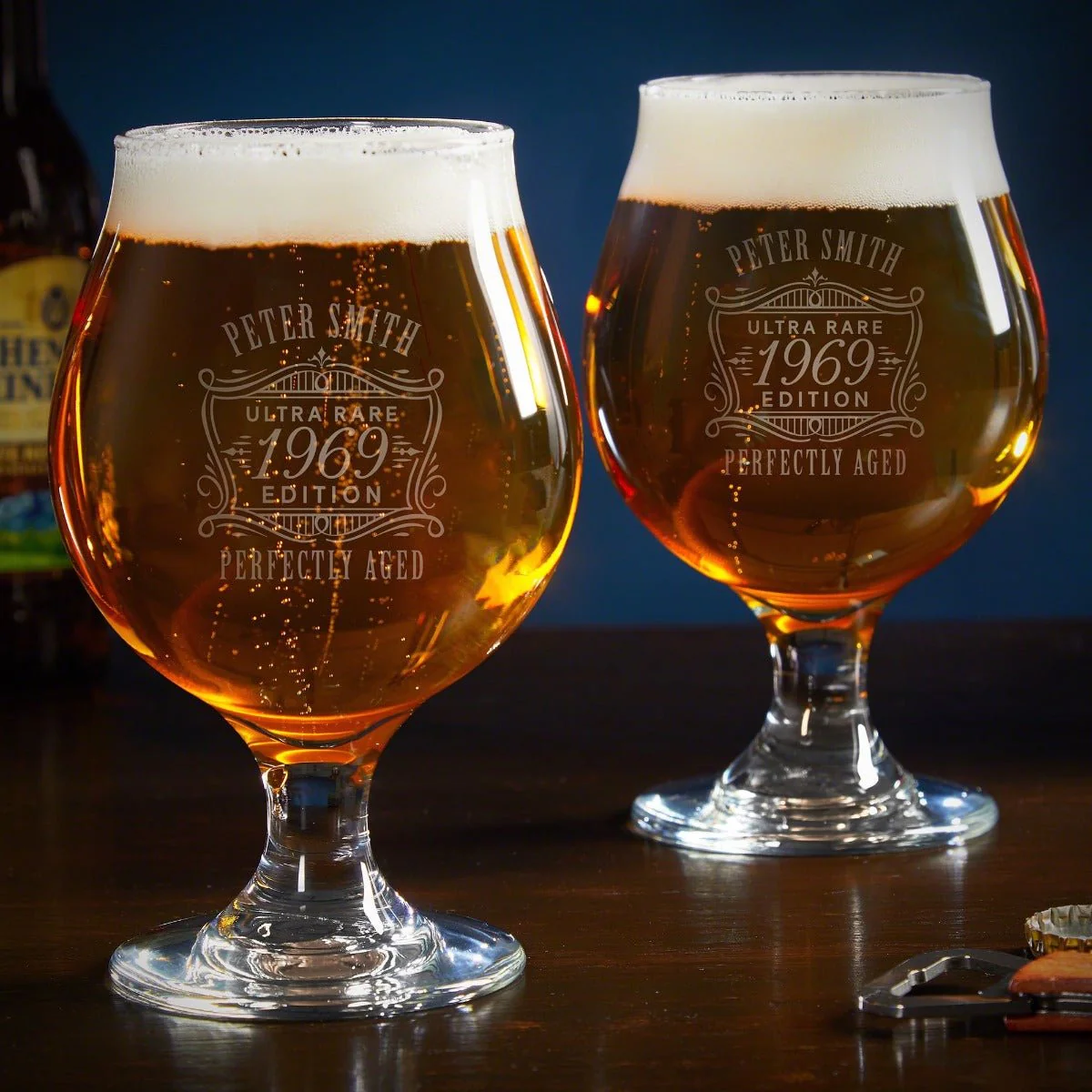 Personalized Beer Snifter Set of 4 - Image 5