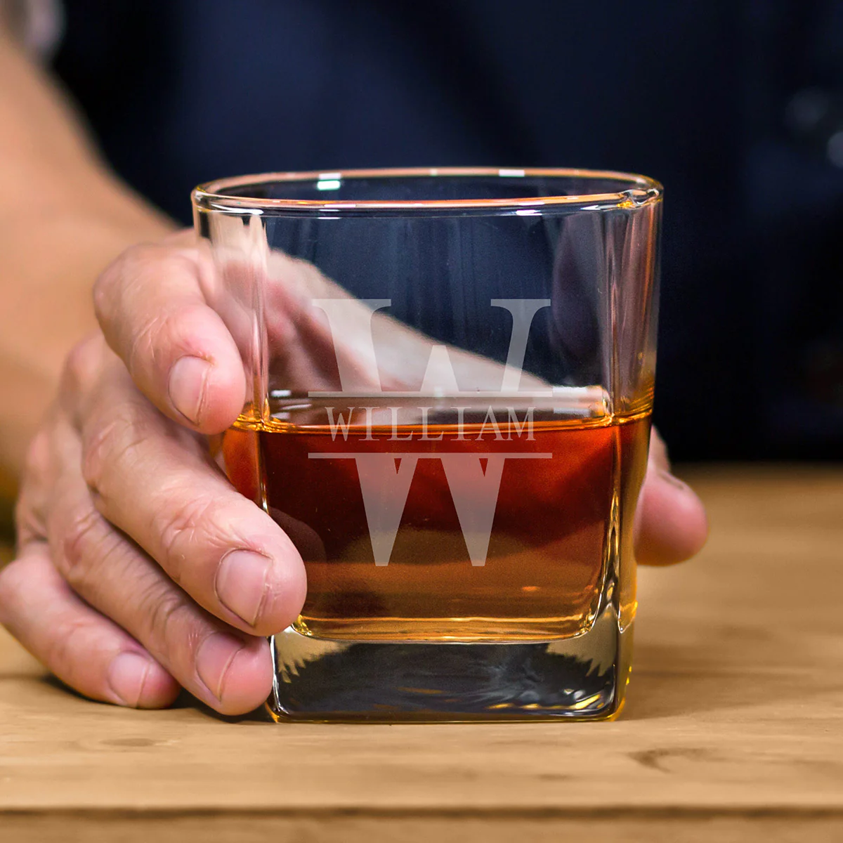 Prescott Whiskey Gift Set  7pc - Custom Decanter Set with Handcrafted Box - Image 8