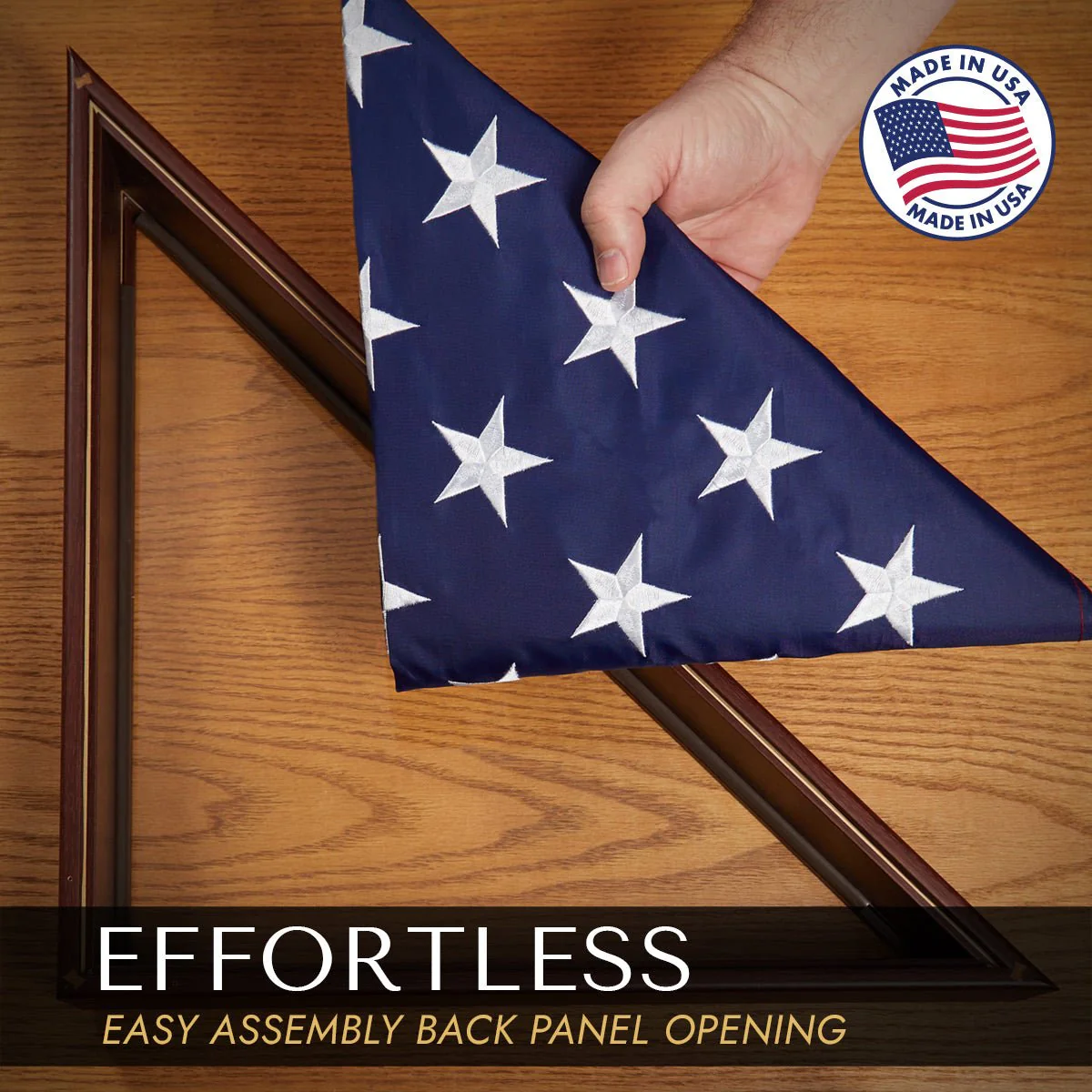 Custom Flag Case Navy Retirement Gift - Made in USA - 5x9.5 ft Memorial Flags - Image 7