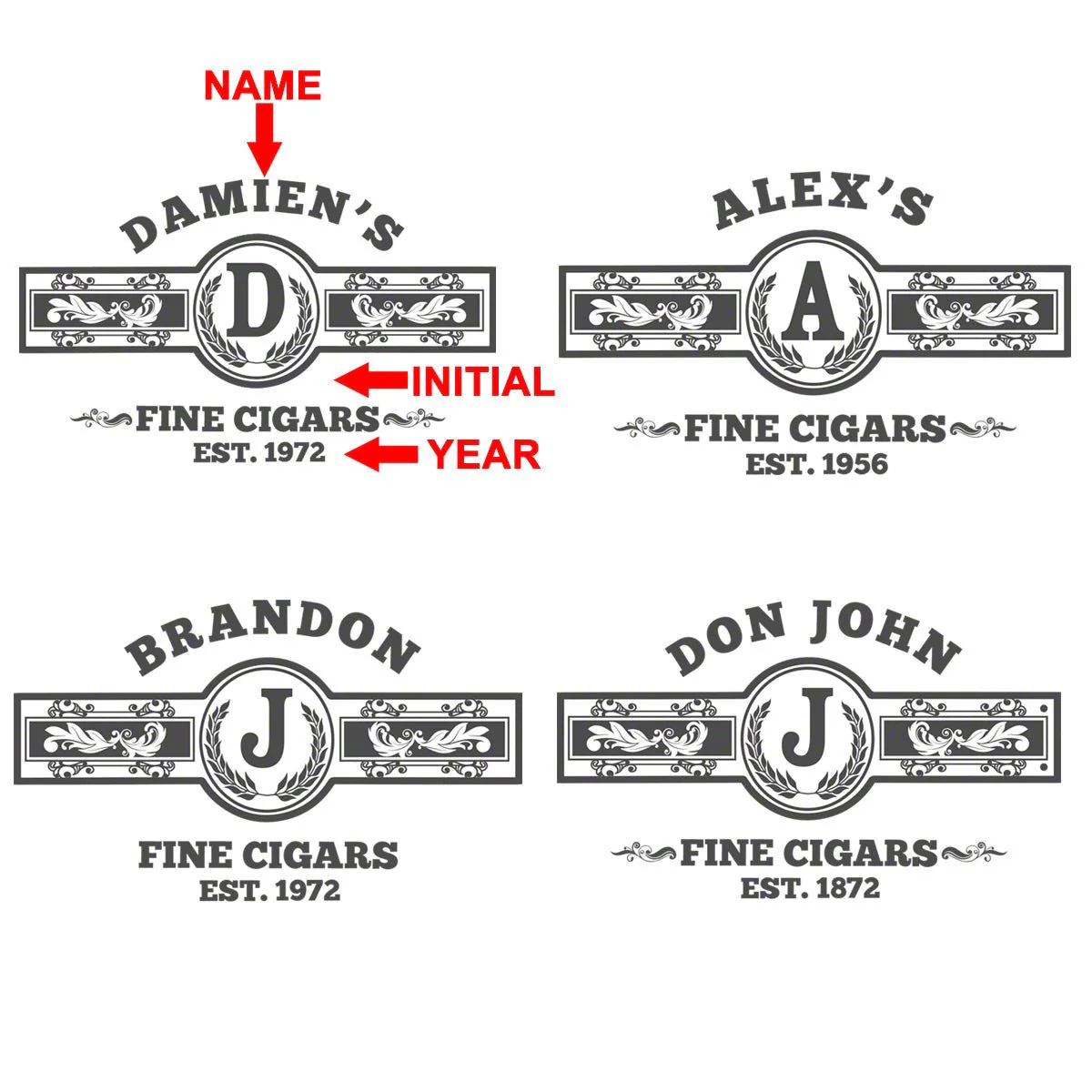 Customized 50 Cal Ammo Can Humidor - Cigar Aficionado Design - Image 4