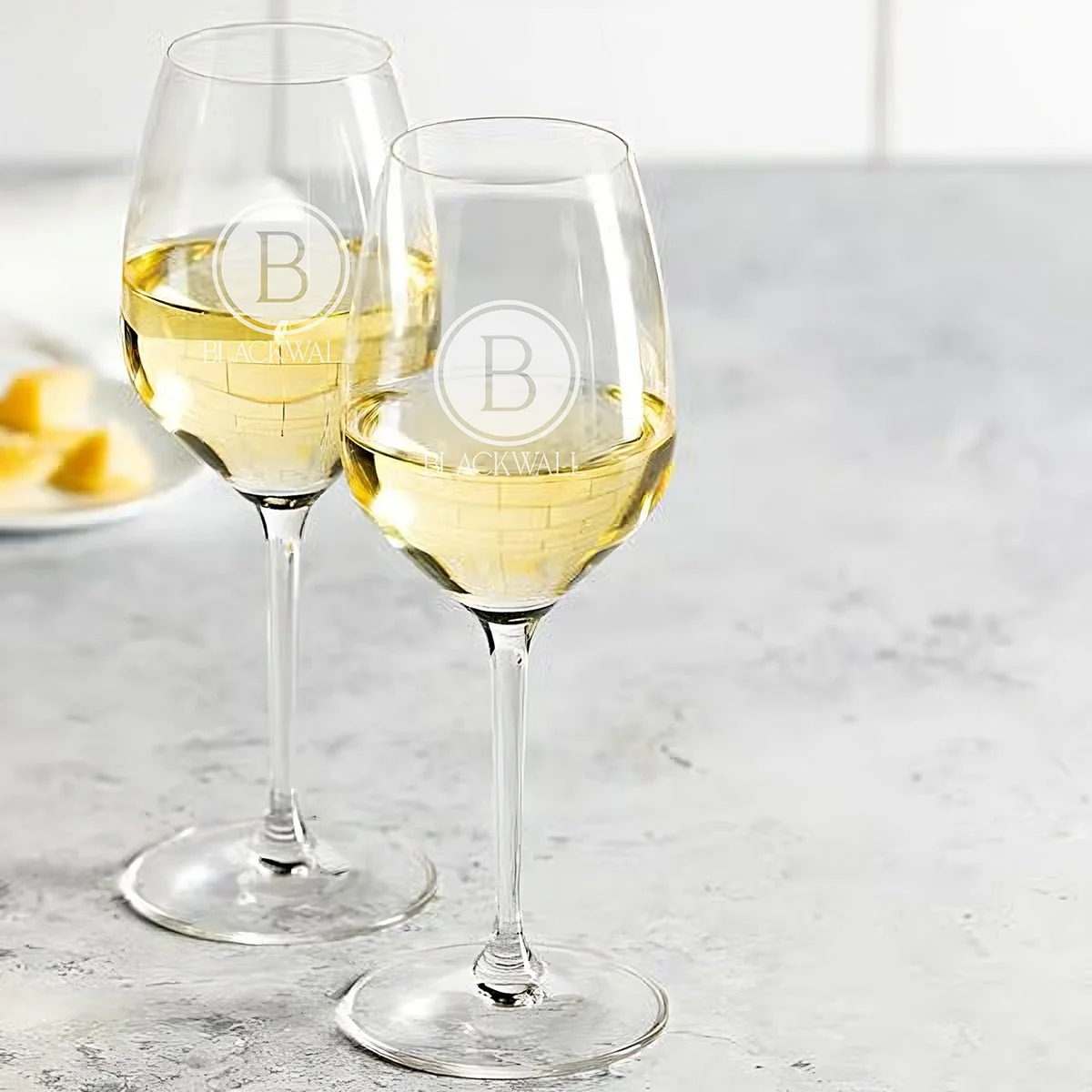 Engraved Riedel Wine Glass, White Wine - Set of 2 - Image 8