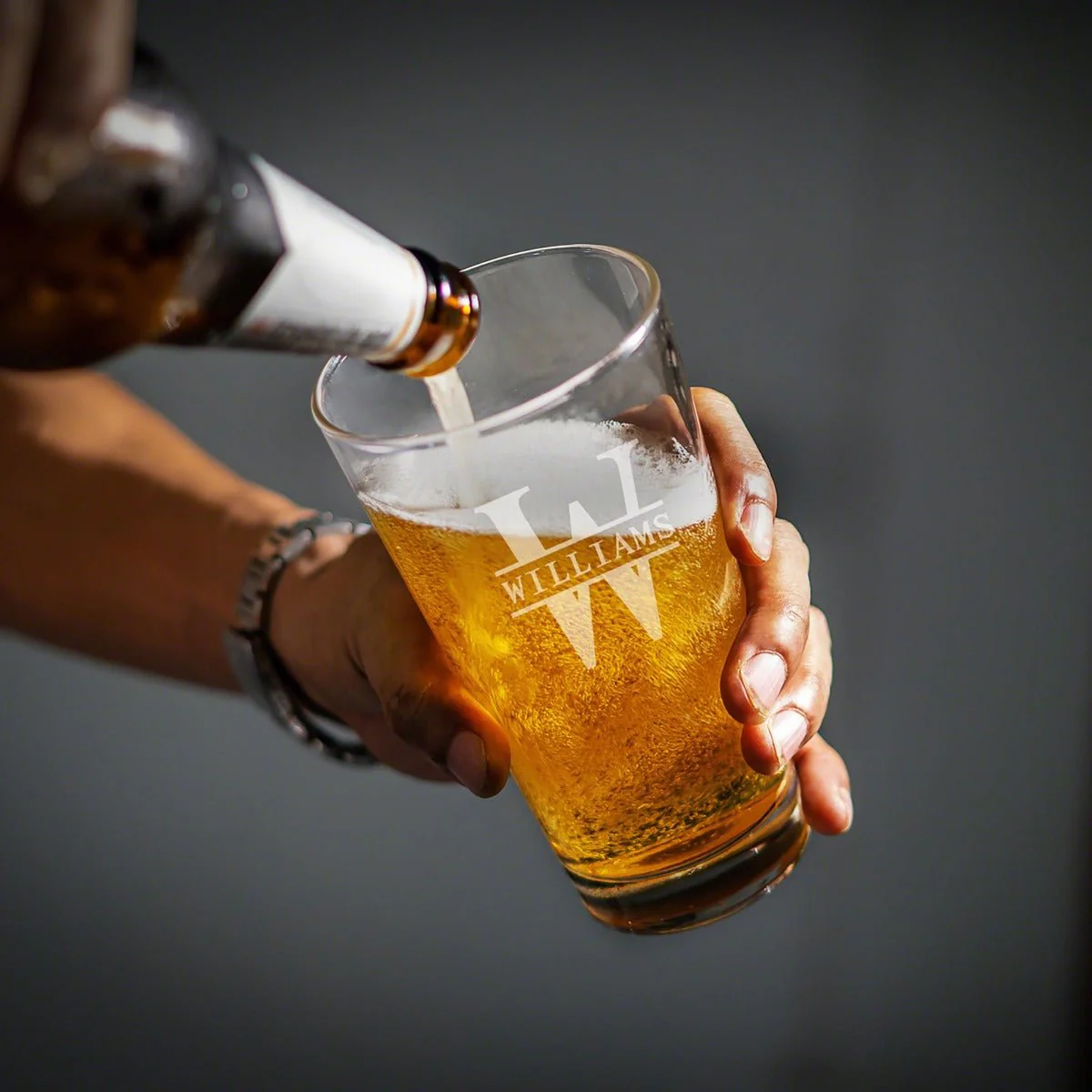 Firefighter Custom Beer Set with Engraved Wood Gift Box - Image 10