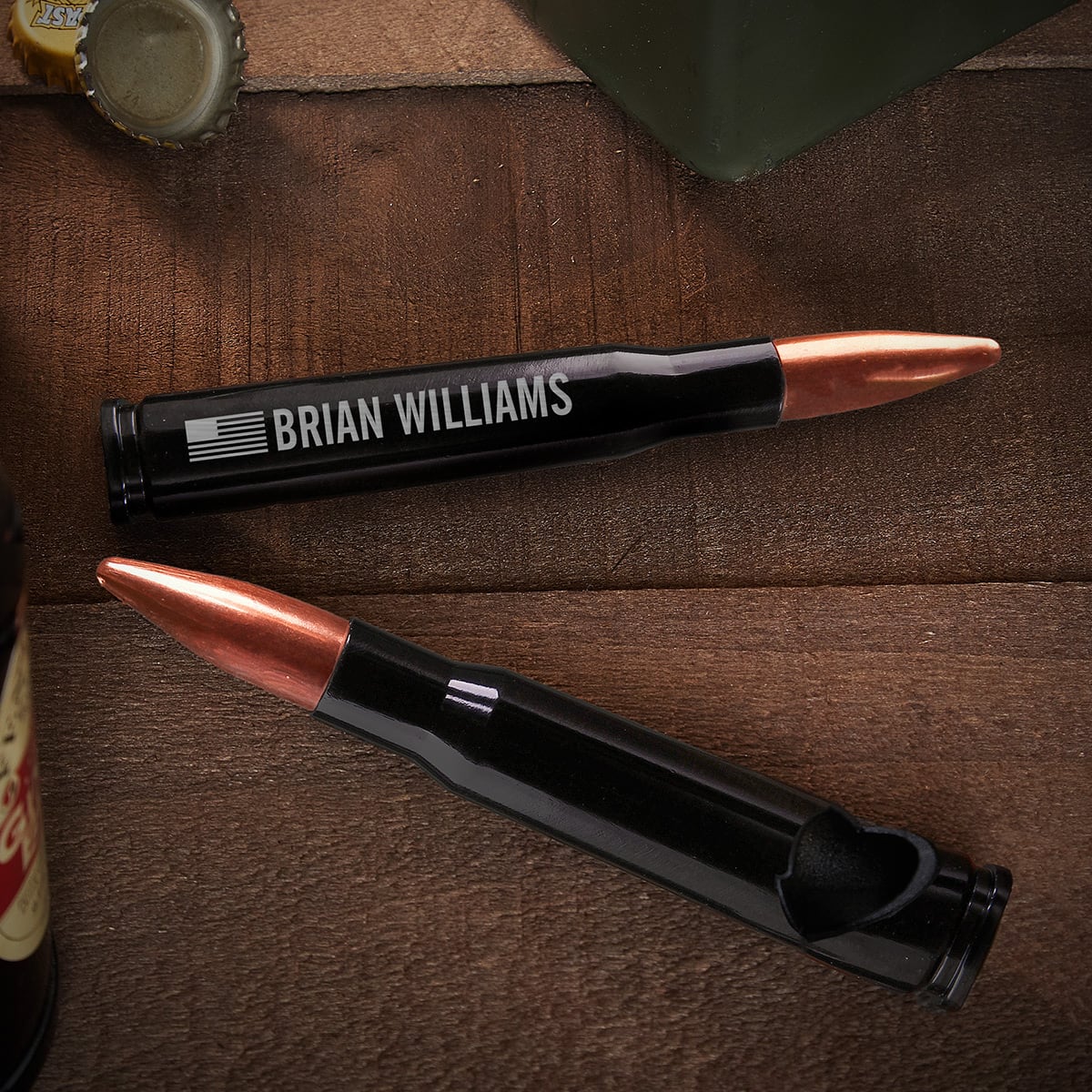 Freedom 50 Cal Personalized Bullet Bottle Opener - Image 4