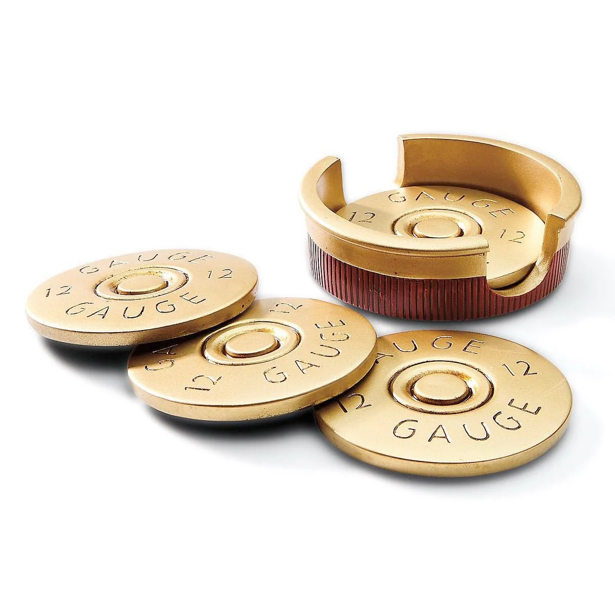 12 Gauge Shotgun Shell Coaster Set - Image 5