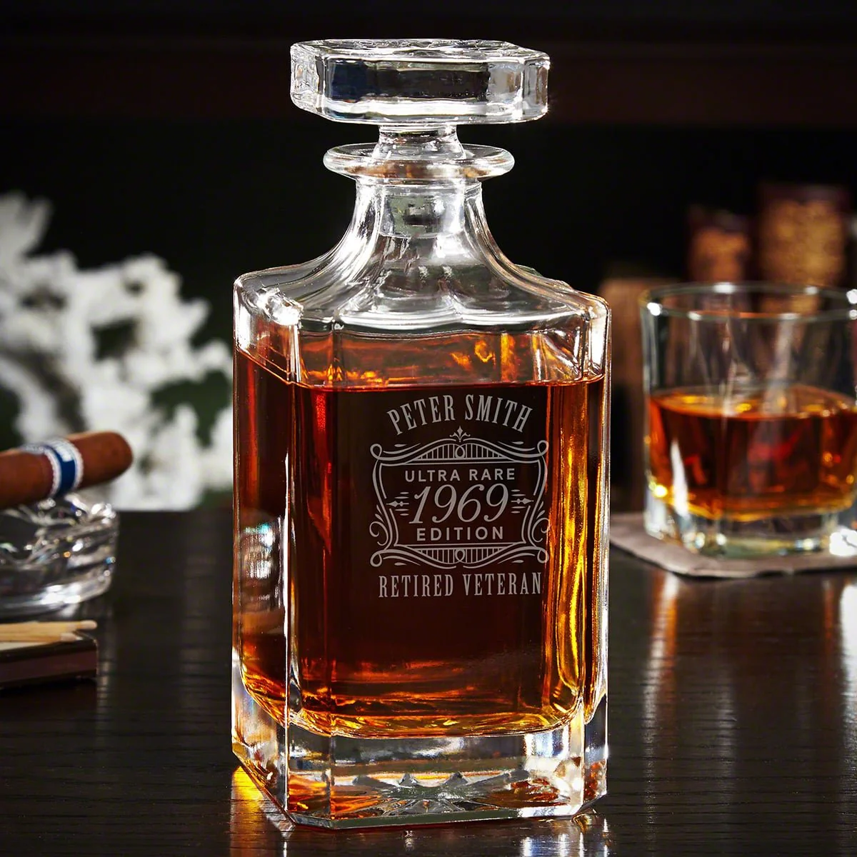 Custom Design Carson Whiskey Decanter - Image 7