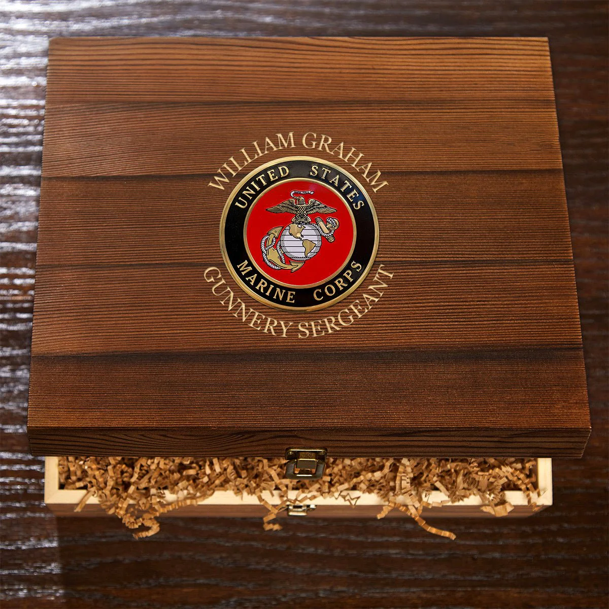 Marine Retirement Gift Personalized Argos Whiskey Decanter Set - Image 5