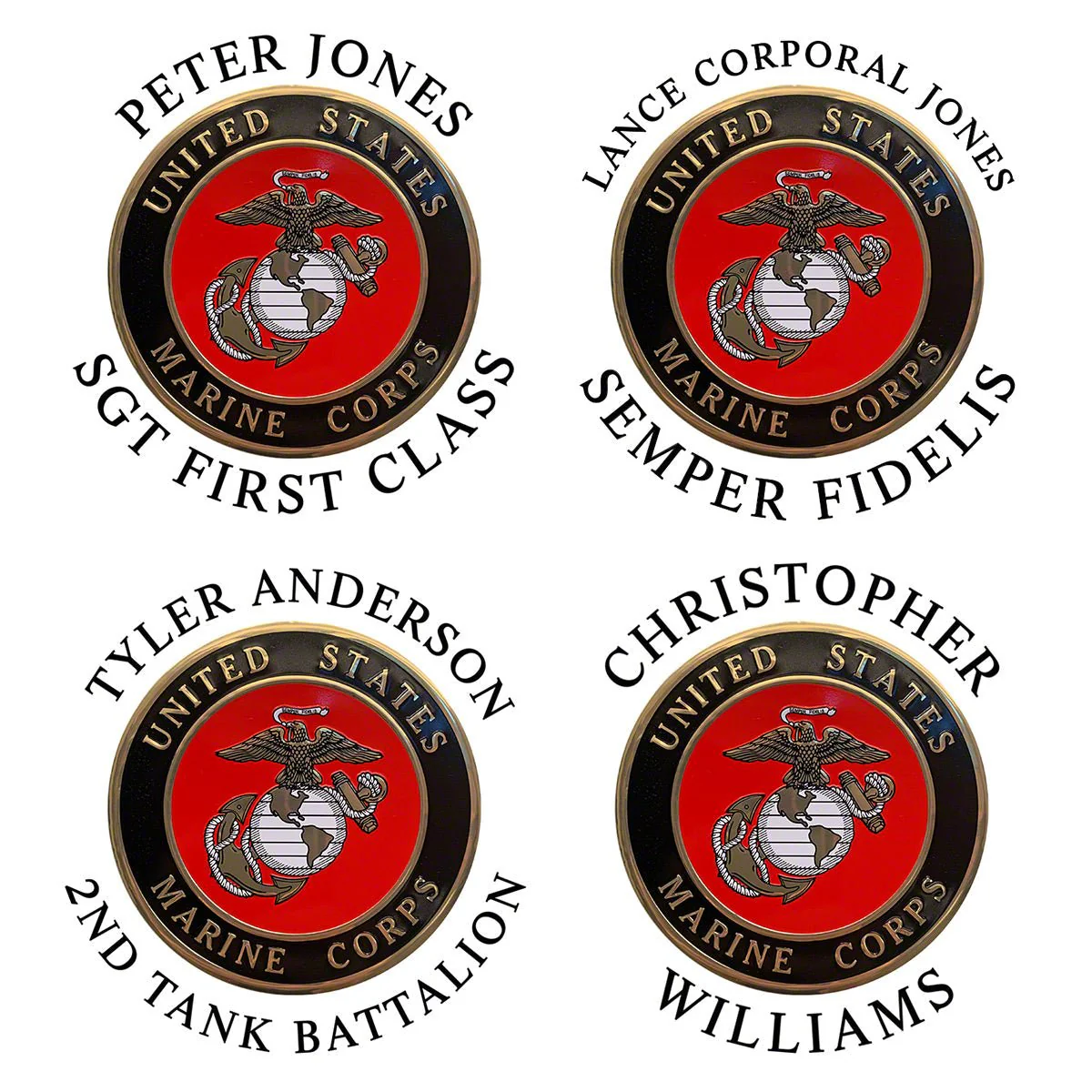 Marine Retirement Gift Personalized Argos Whiskey Decanter Set - Image 9