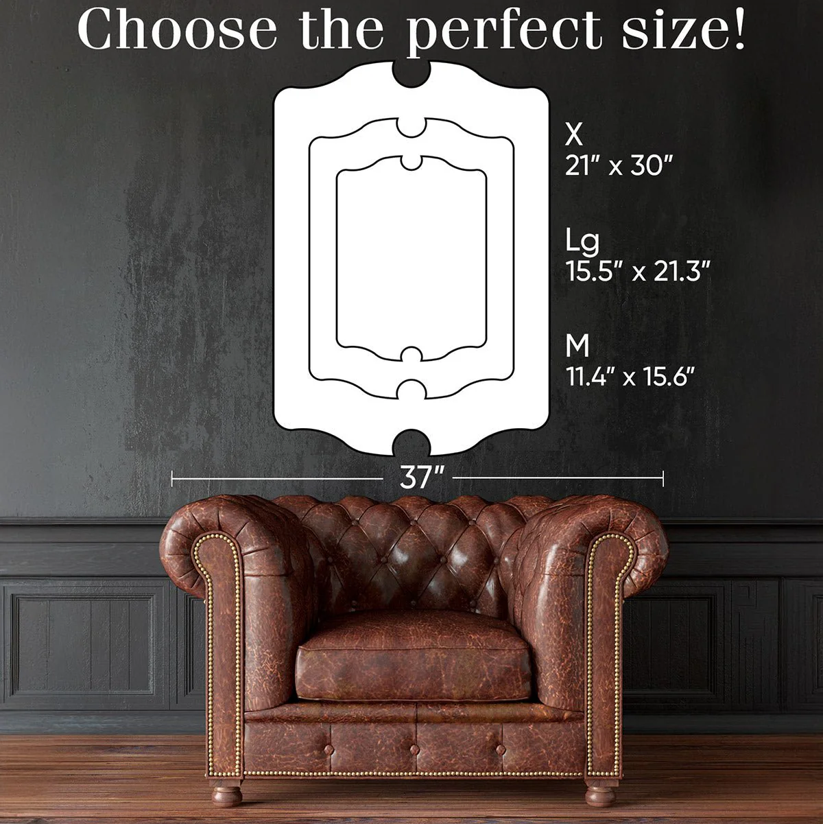 Personalized Martini Sign for Speakeasy Bar, Black Wood - Image 5