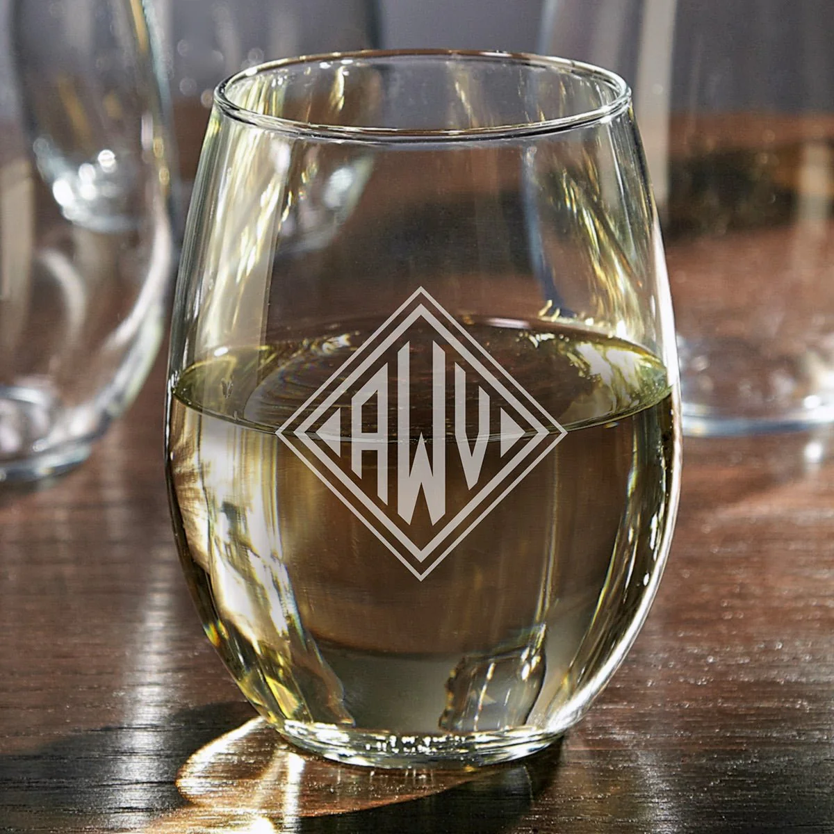 Stemless Wine Glasses, Set of 4 - Image 4