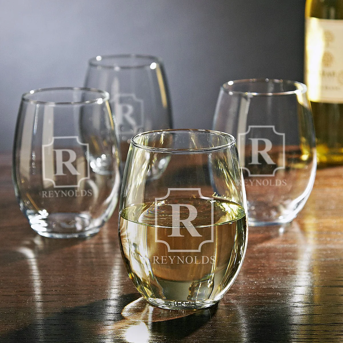 Stemless Wine Glasses, Set of 4 - Image 6