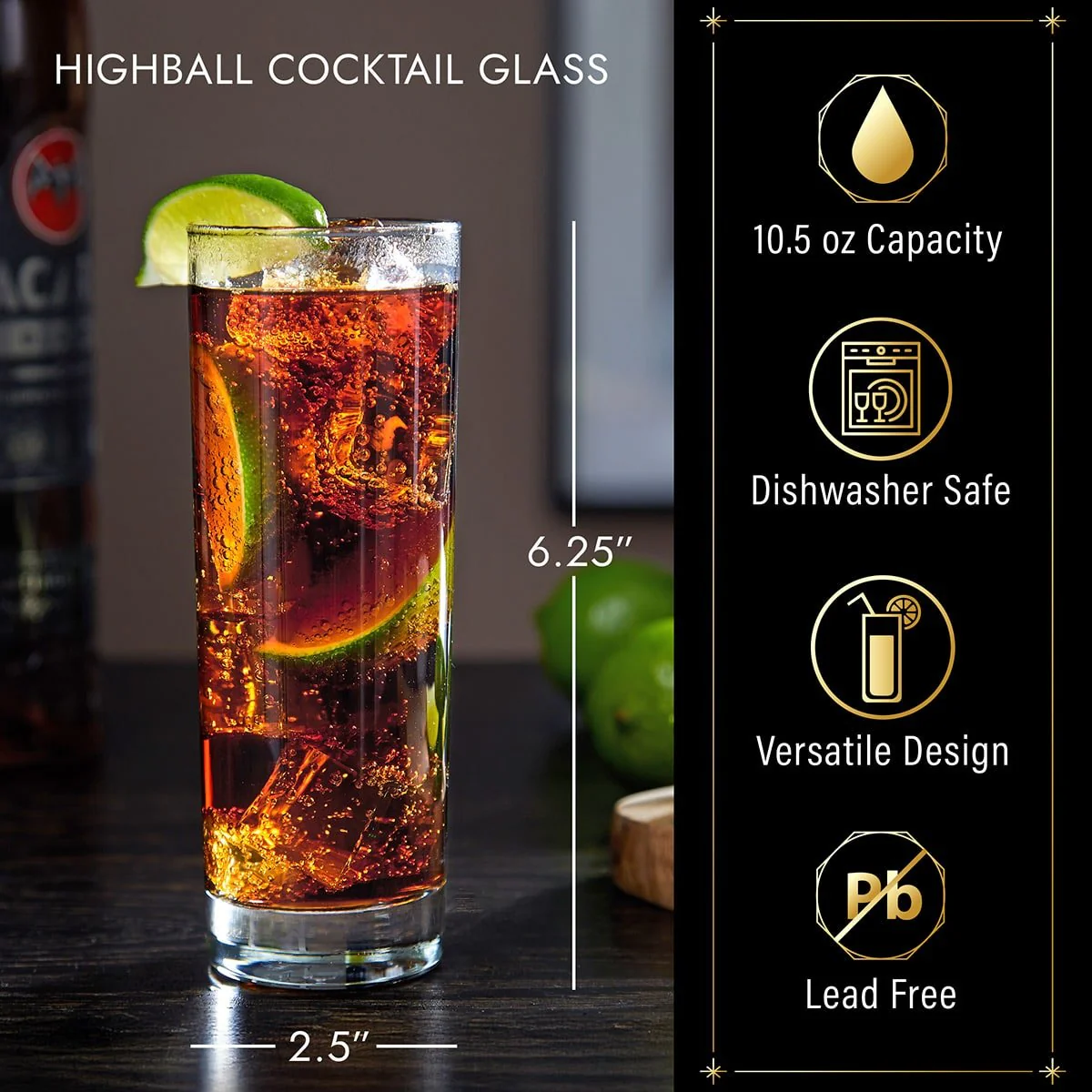 Engraved Highball Glasses - Image 4