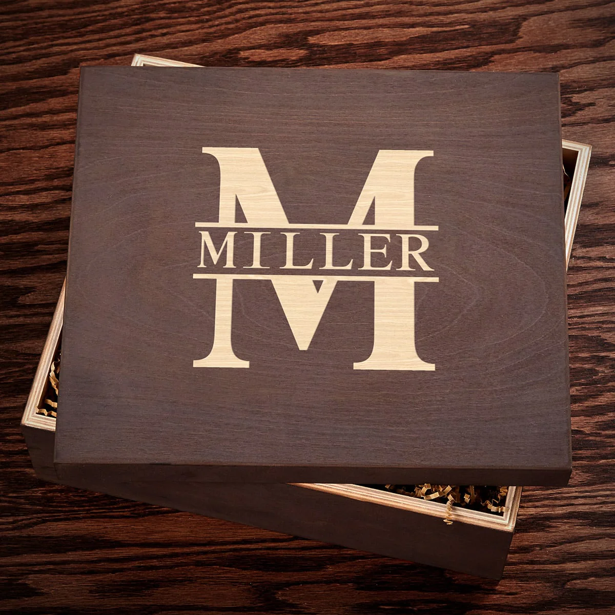 Custom Decanter and Whiskey Glass Set in Handcrafted Box - Image 6