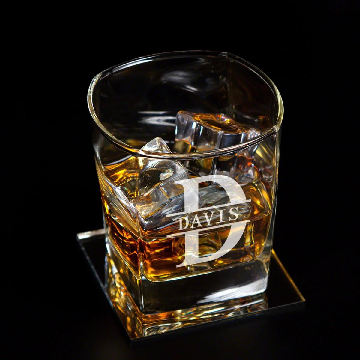 Custom Decanter and Whiskey Glass Set in Handcrafted Box - Image 9