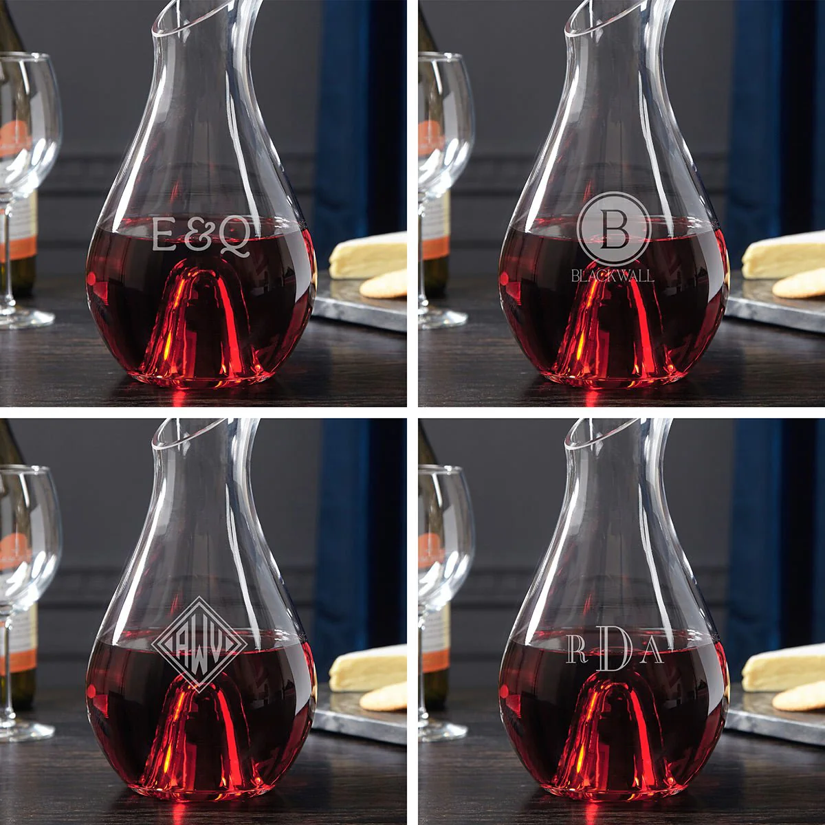 Reims Custom 5pc Luxury Wine Gift Set with Decanter & Glasses - Image 7