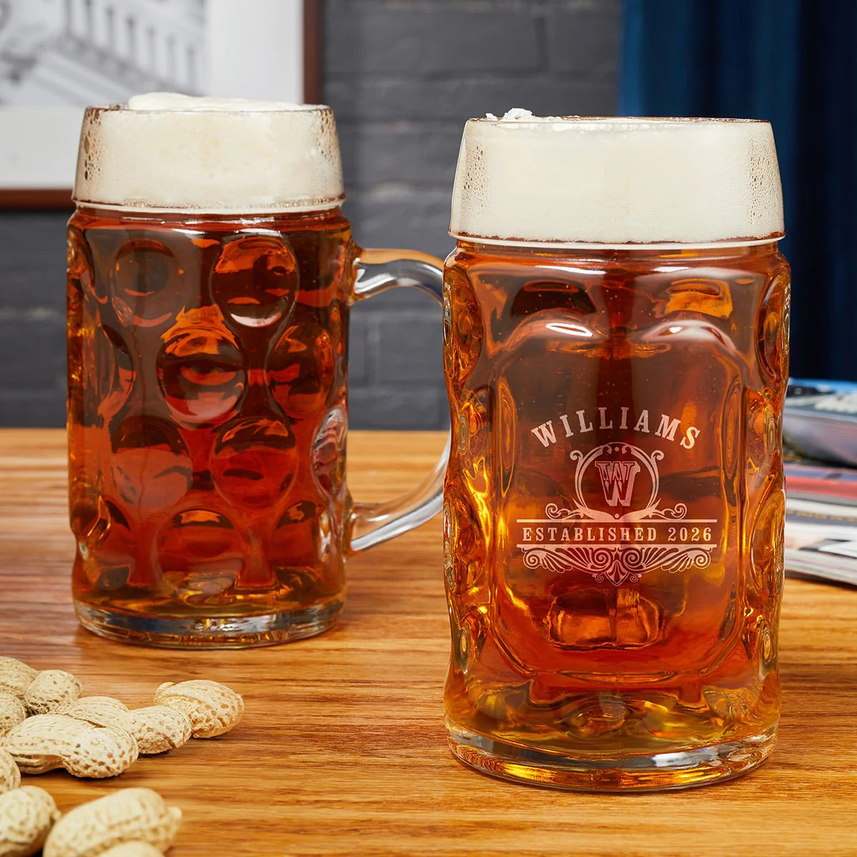 Personalized Oktoberfest Beer Mugs - Image 6