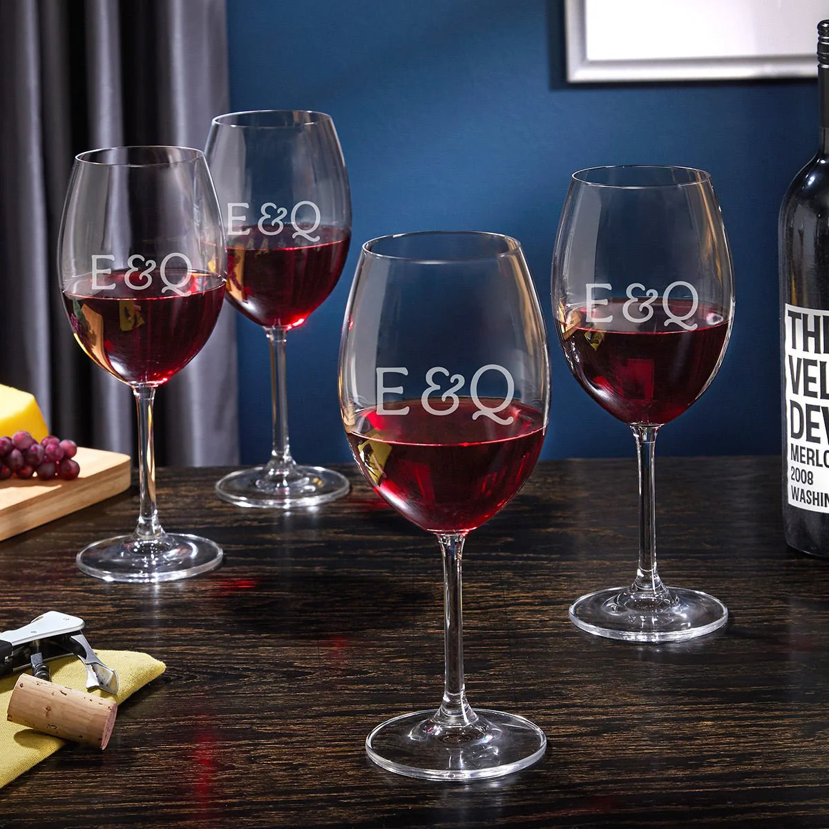 Personalized Wine Glasses, Set of 4 - Image 6