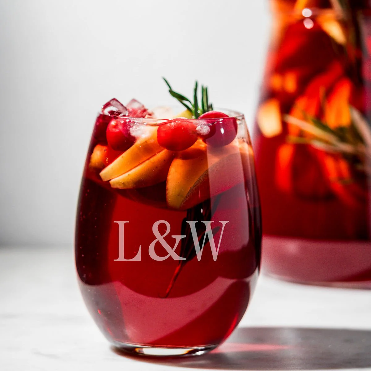 Engraved Stemless Wine Glasses - Image 9