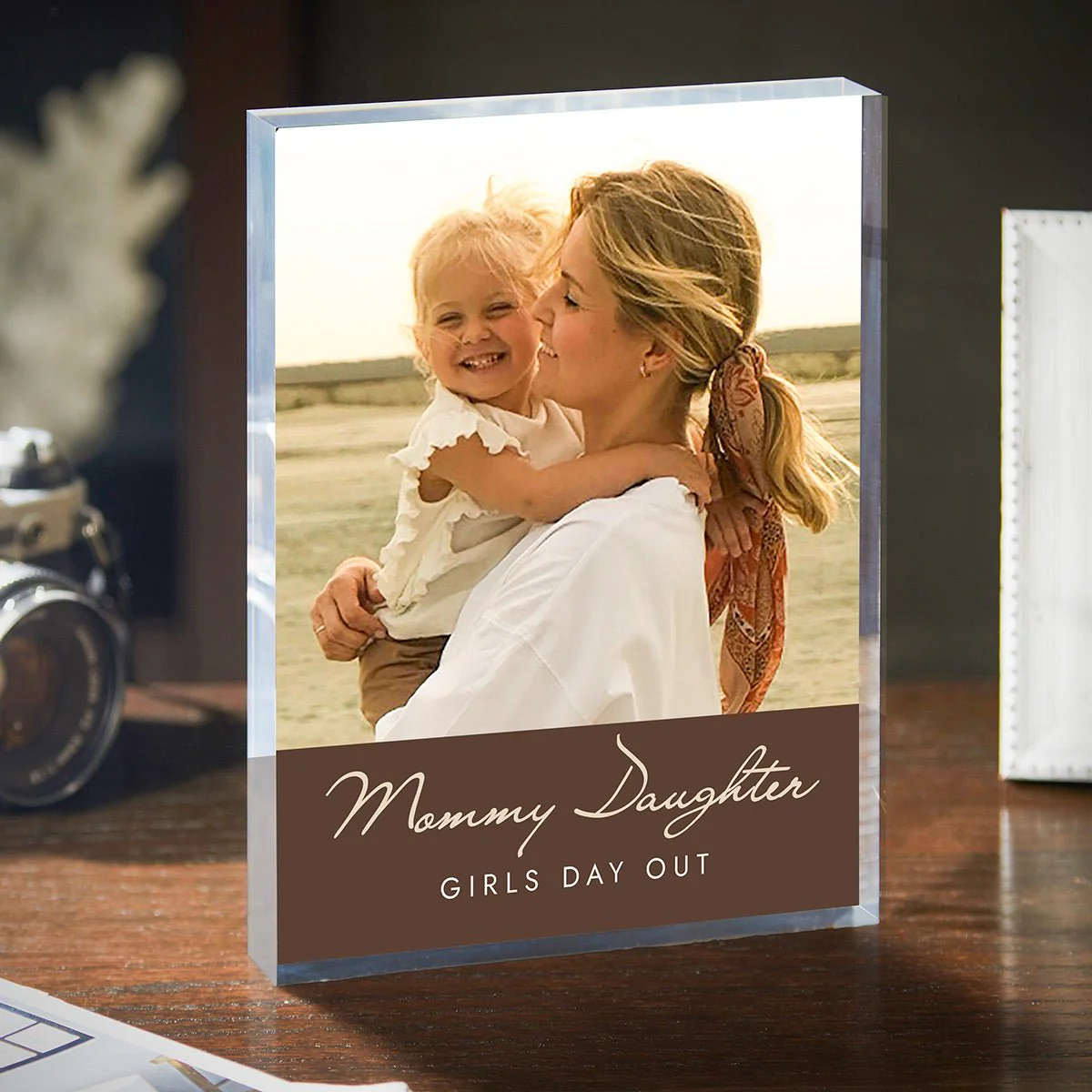 Personalized Acrylic Photo Block for Mom – Custom Picture Print, 1-Inch Thick - Image 5