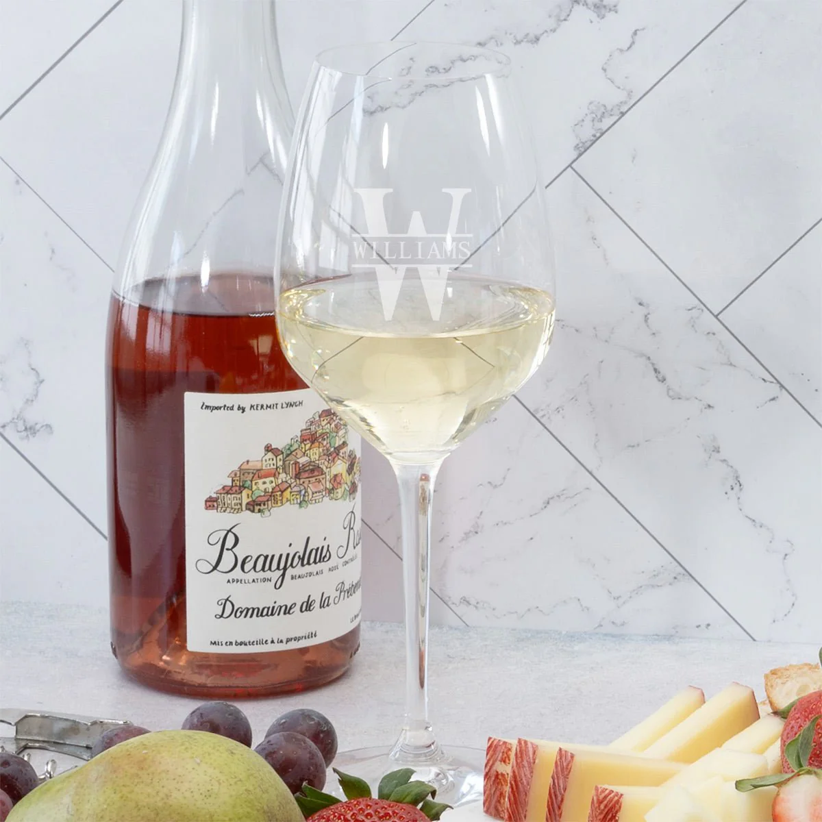 Engraved Riedel Wine Glass, White Wine - Set of 2 - Image 7