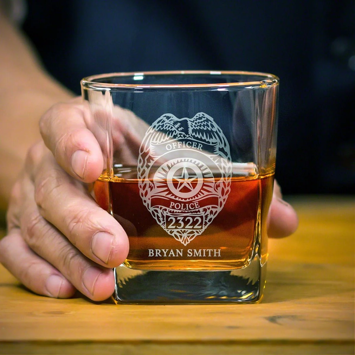 Custom Whiskey Glass and Decanter Set - Image 7