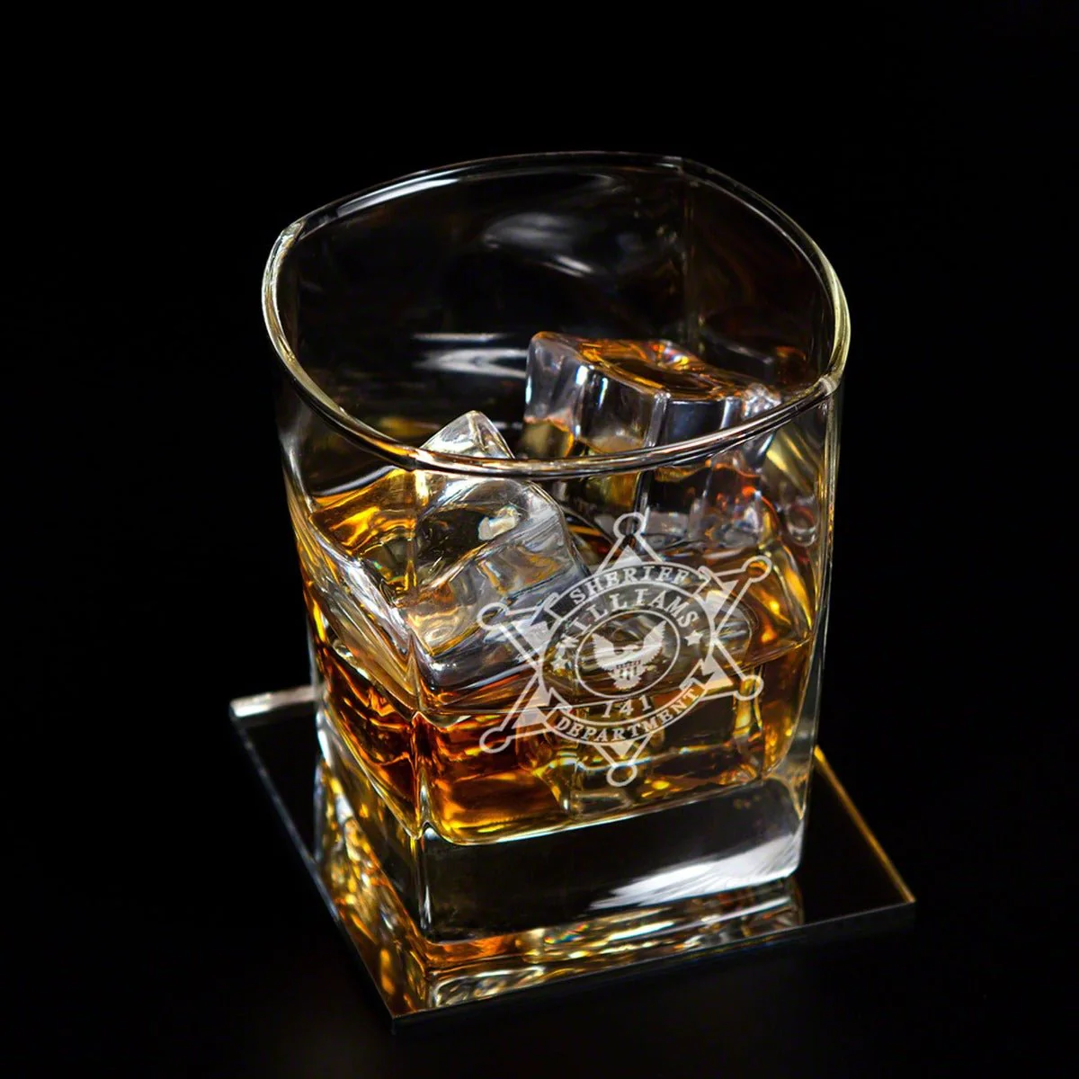 Custom Whiskey Glass and Decanter Set - Image 9