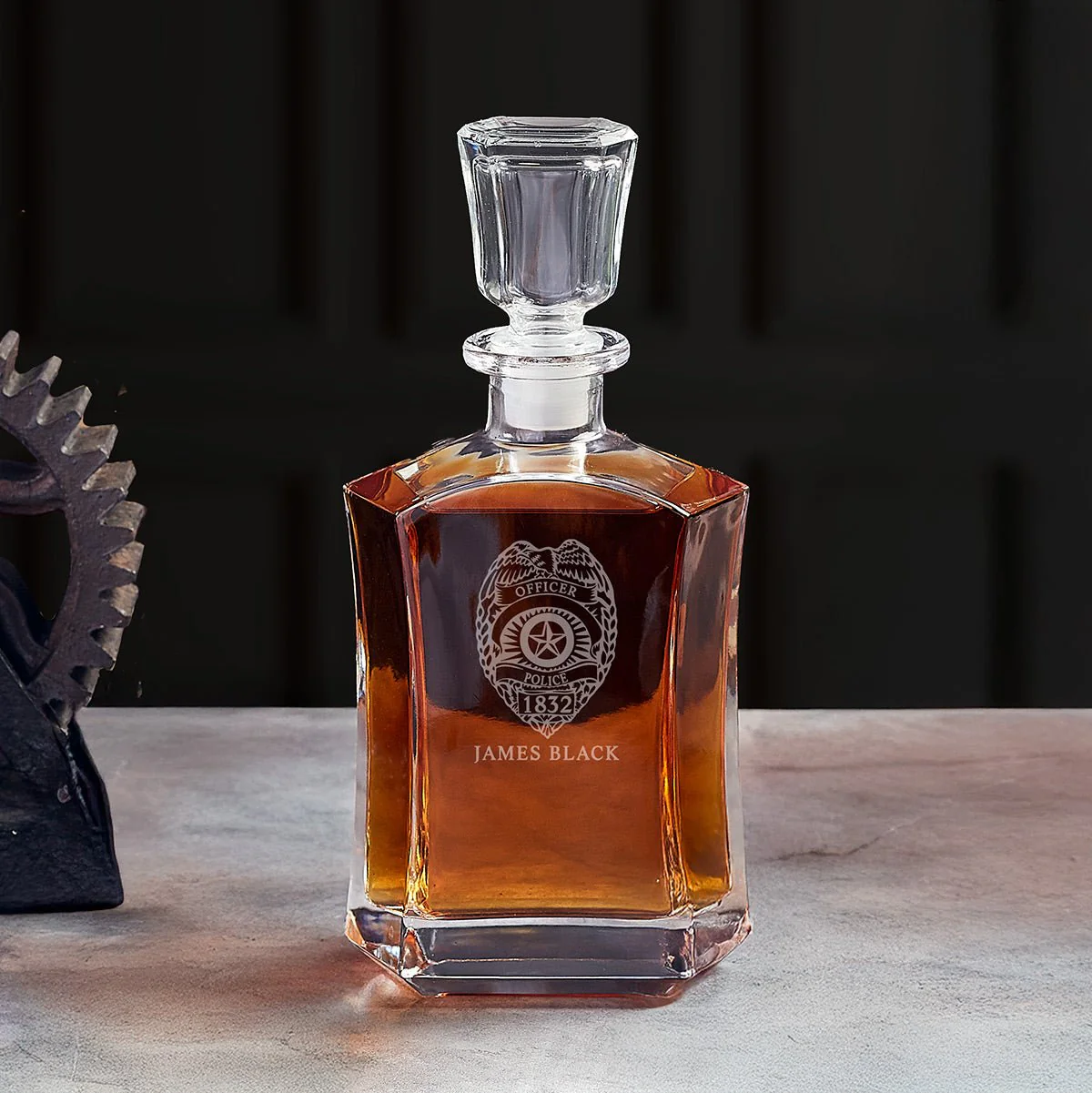 Personalized Argos Whiskey Decanter - Image 6
