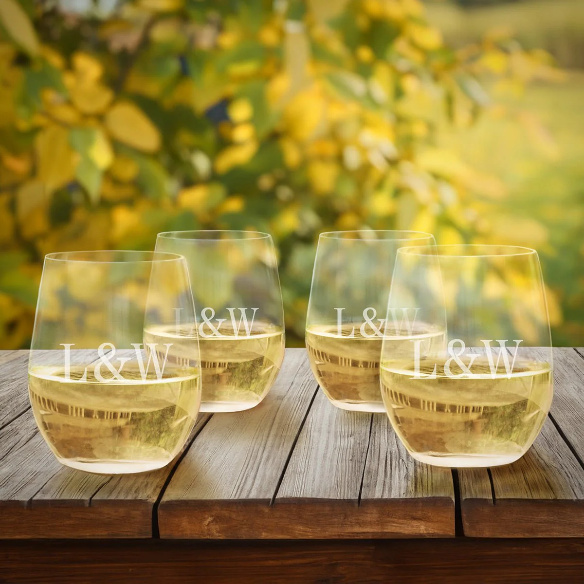 Riedel O Stemless Wine Glasses, White Wine - Set of 2 - Image 7