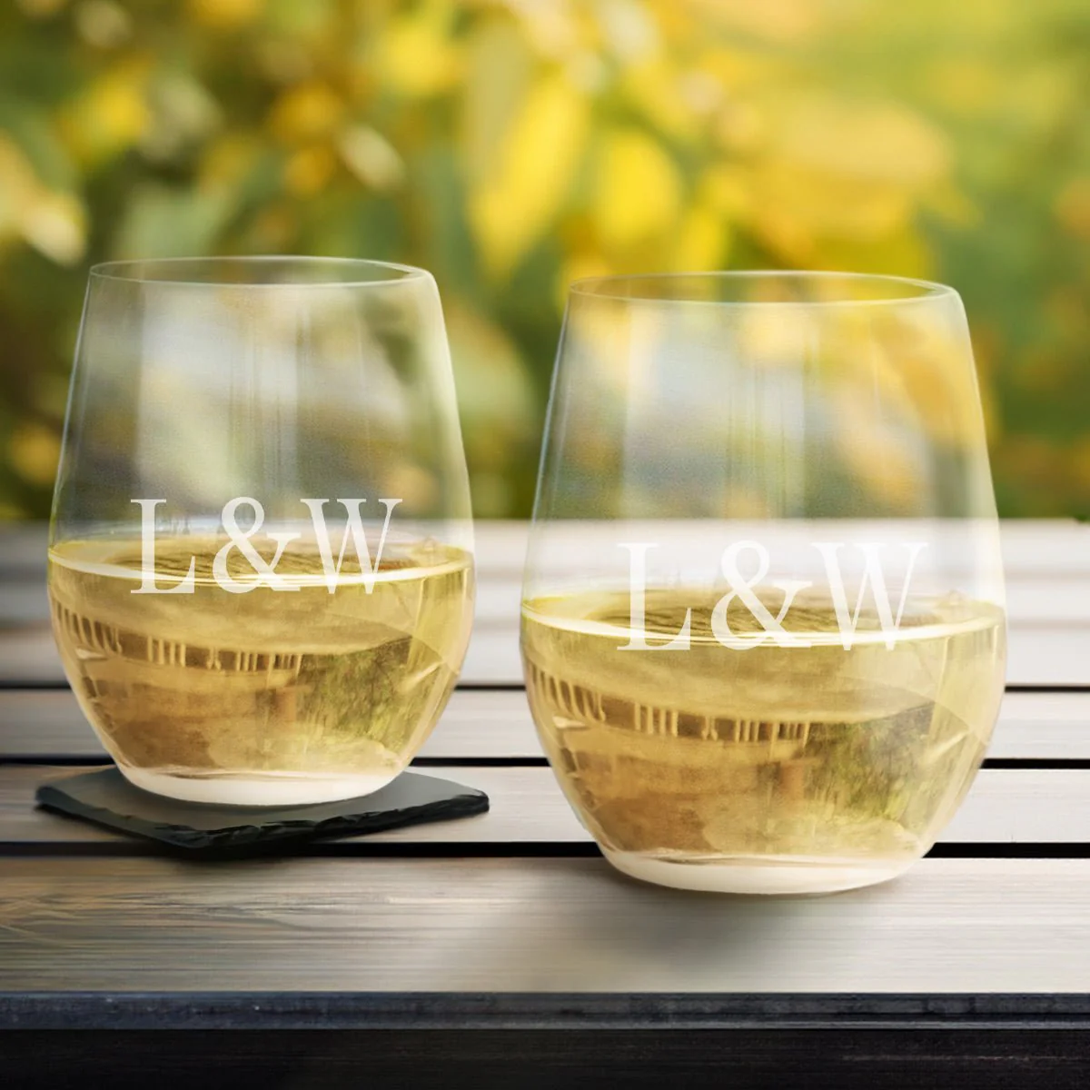 Riedel O Stemless Wine Glasses, White Wine - Set of 2 - Image 9