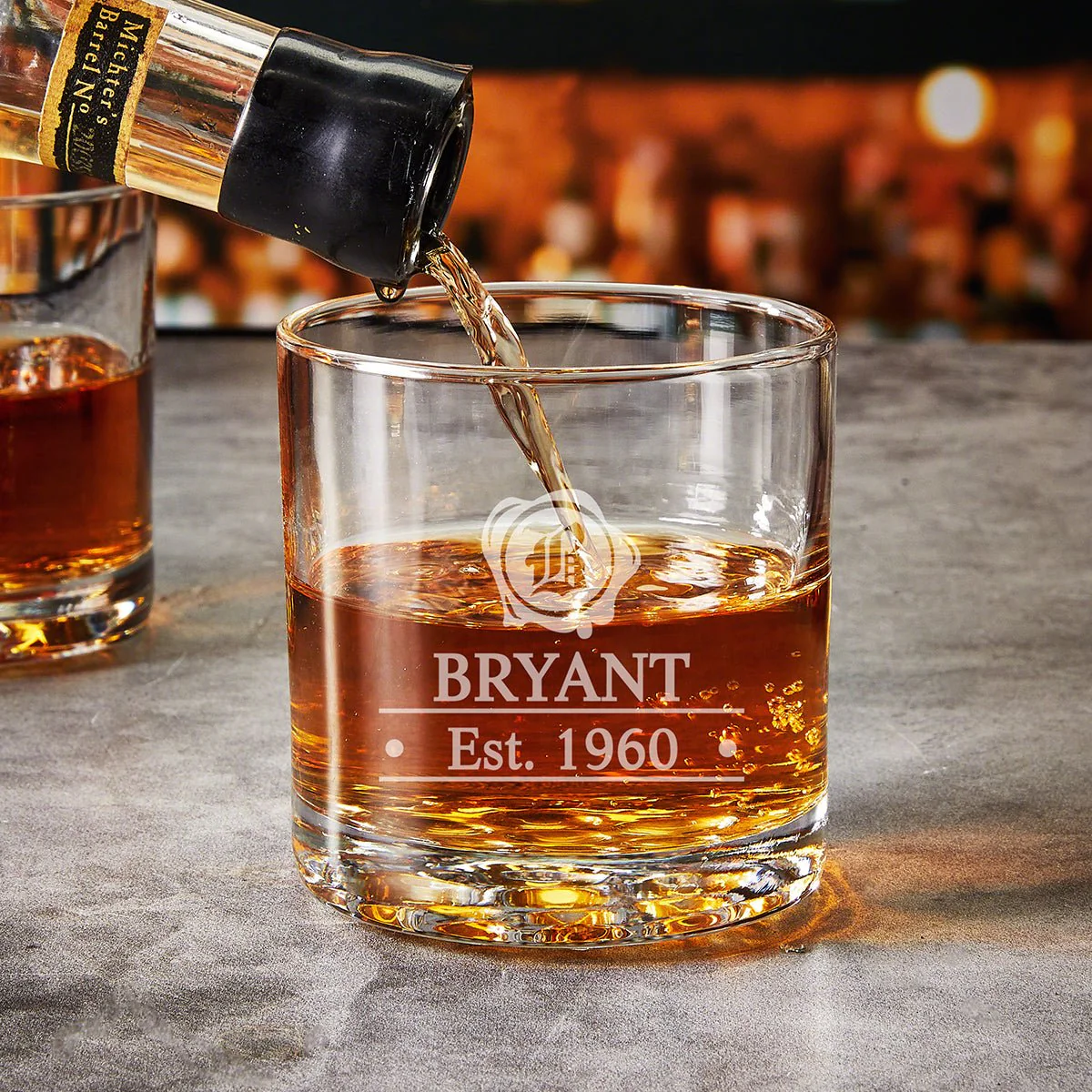 Lawyer Presentation Set with Custom Whiskey Decanter and Glasses - Bar Serving Tray & Lawyer Graduation Gift - Image 11