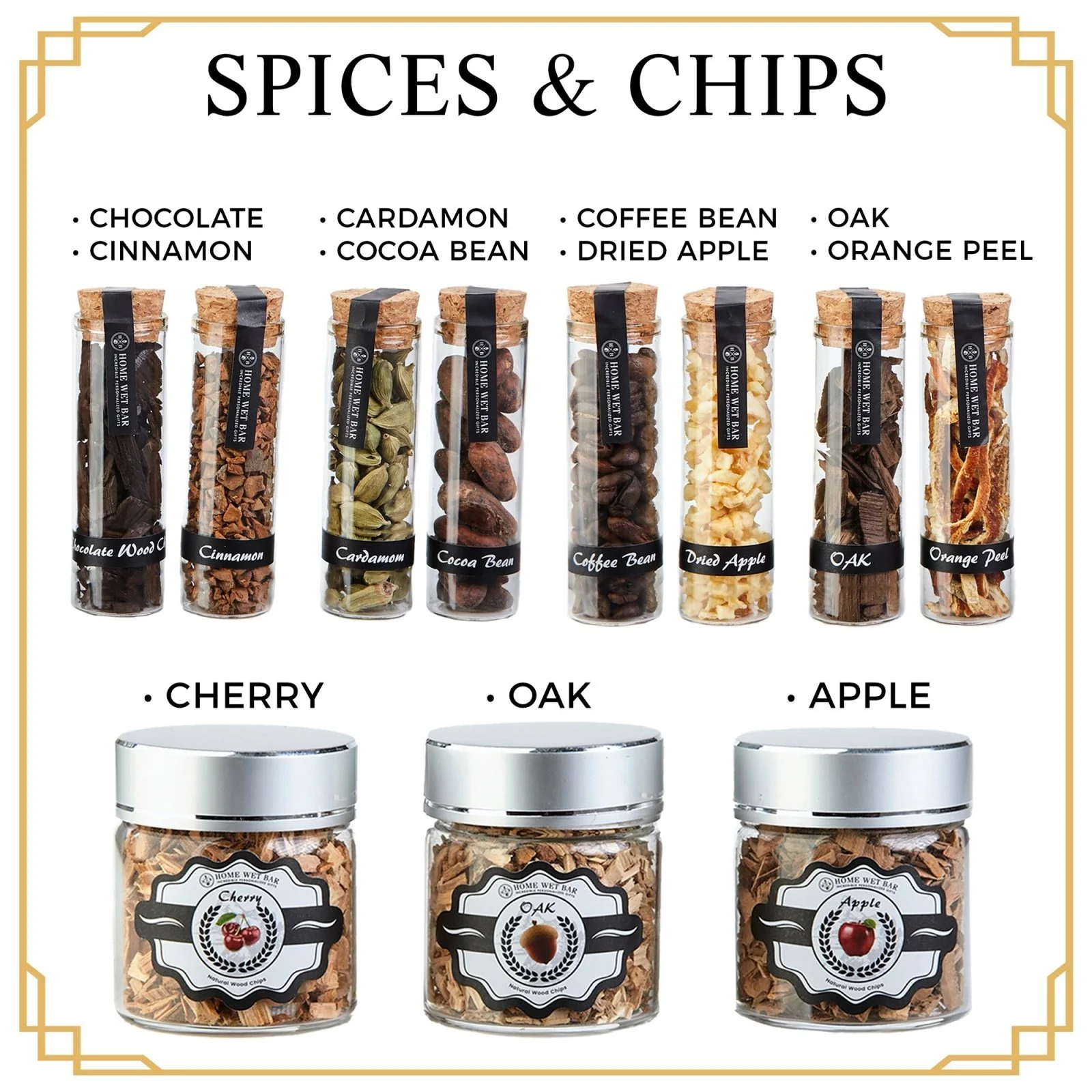 Speakeasy DIY Cocktail Infusion Kit and Whiskey Smoker 24pc - Gifts for Whiskey Lovers - Image 10