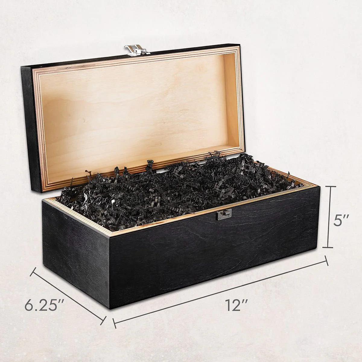 Baltic Birch Personalized Wood Box for Liquor Bottle - Image 8