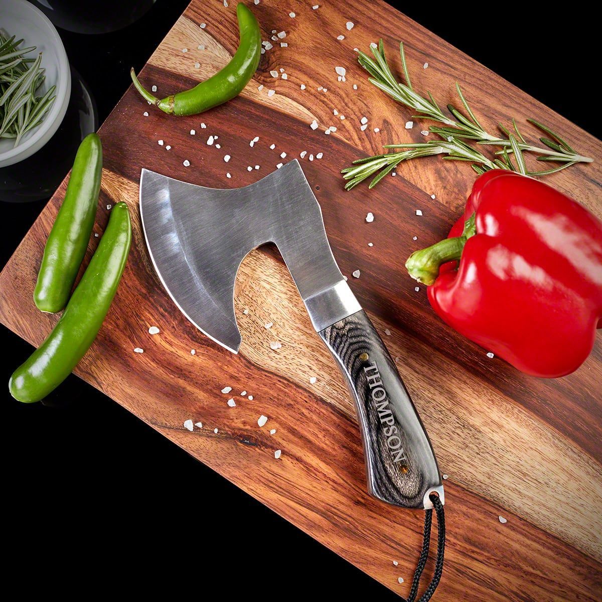 The Choppa Custom Groomsmen Hatchets - Set of 5 Meat Cleavers - Image 6