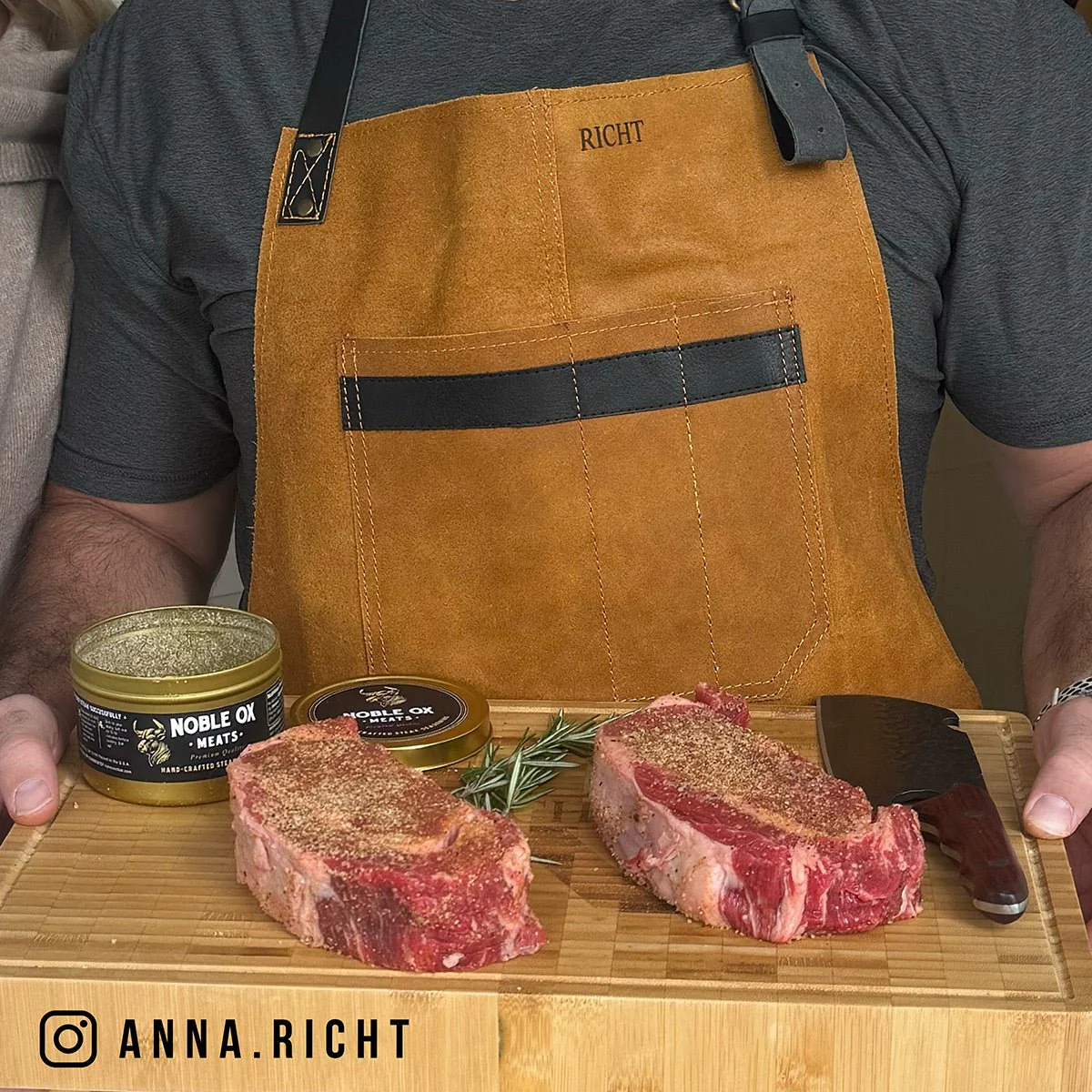 Vanguard Top Grain Multi-Pocket Leather Apron for Men - Image 8